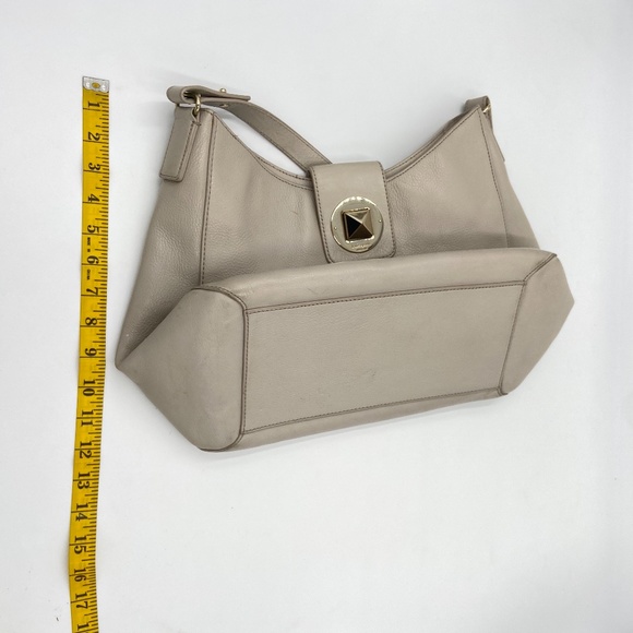 Kate Spade Light Grey Hobo Style Purse - Picture 11 of 12